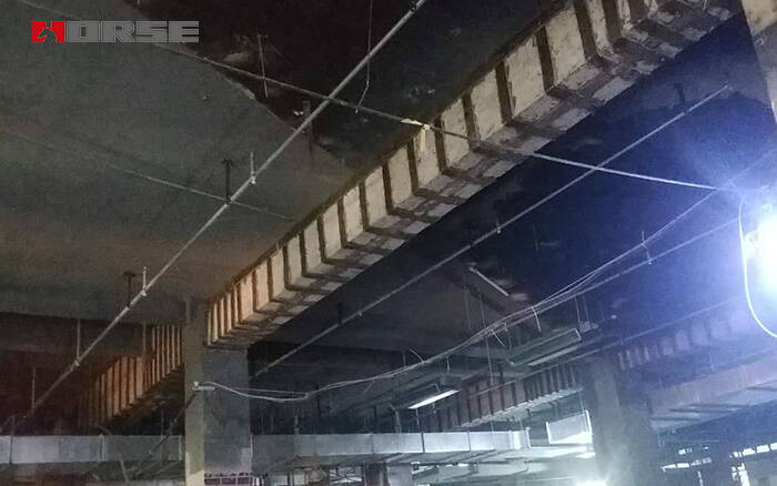 reforço da viga, placa de aço ligada a epóxido reforço da viga, placa de aço ligada a epóxido