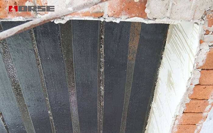 Sistema de reparação de concreto de enrolamento de fibra de carbonoSistema de reparação de concreto de enrolamento de fibra de carbono Sistema de reparação de concreto de enrolamento de fibra de carbonoSistema de reparação de concreto de enrolamento de fibra de carbono