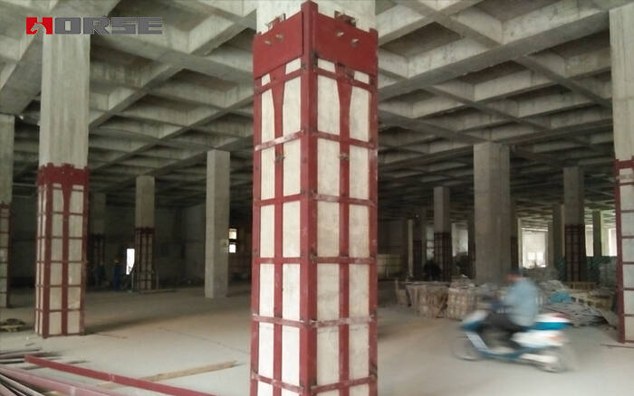 Reforço de viga e coluna com placa de aço adesiva Reforço de viga e coluna com placa de aço adesiva