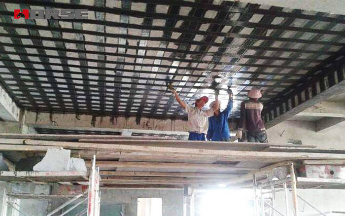 Tecido de fibra de carbono para reforço Tecido de fibra de carbono para reforço