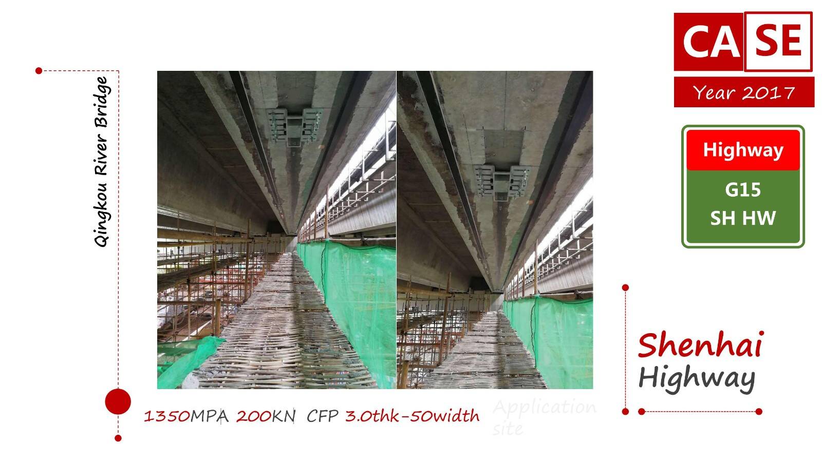 prestressed FRP strip