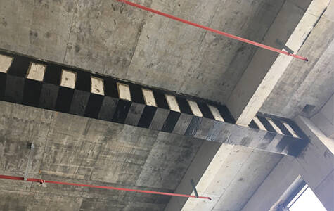 O reforço com fibra de carbono melhora o estado das estruturas de betão O reforço com fibra de carbono melhora o estado das estruturas de betão
