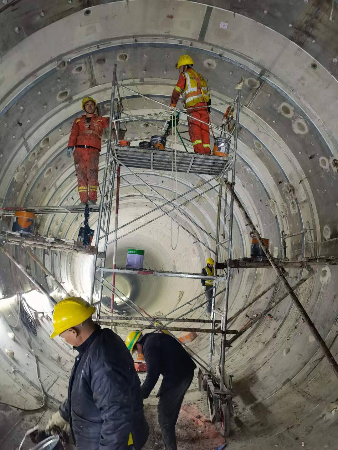 Reforço de Túnel de Metro com Adesivo de Revestimento em Aço HM-120M Reforço de Túnel de Metro com Adesivo de Revestimento em Aço HM-120M