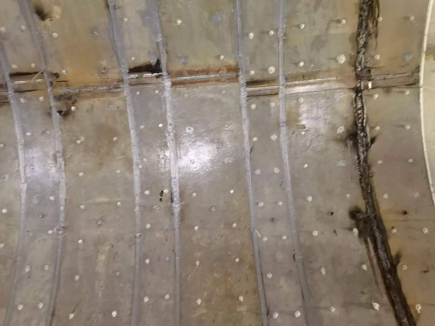 Reforço de Túnel de Metro com Adesivo de Revestimento em Aço HM-120M Reforço de Túnel de Metro com Adesivo de Revestimento em Aço HM-120M