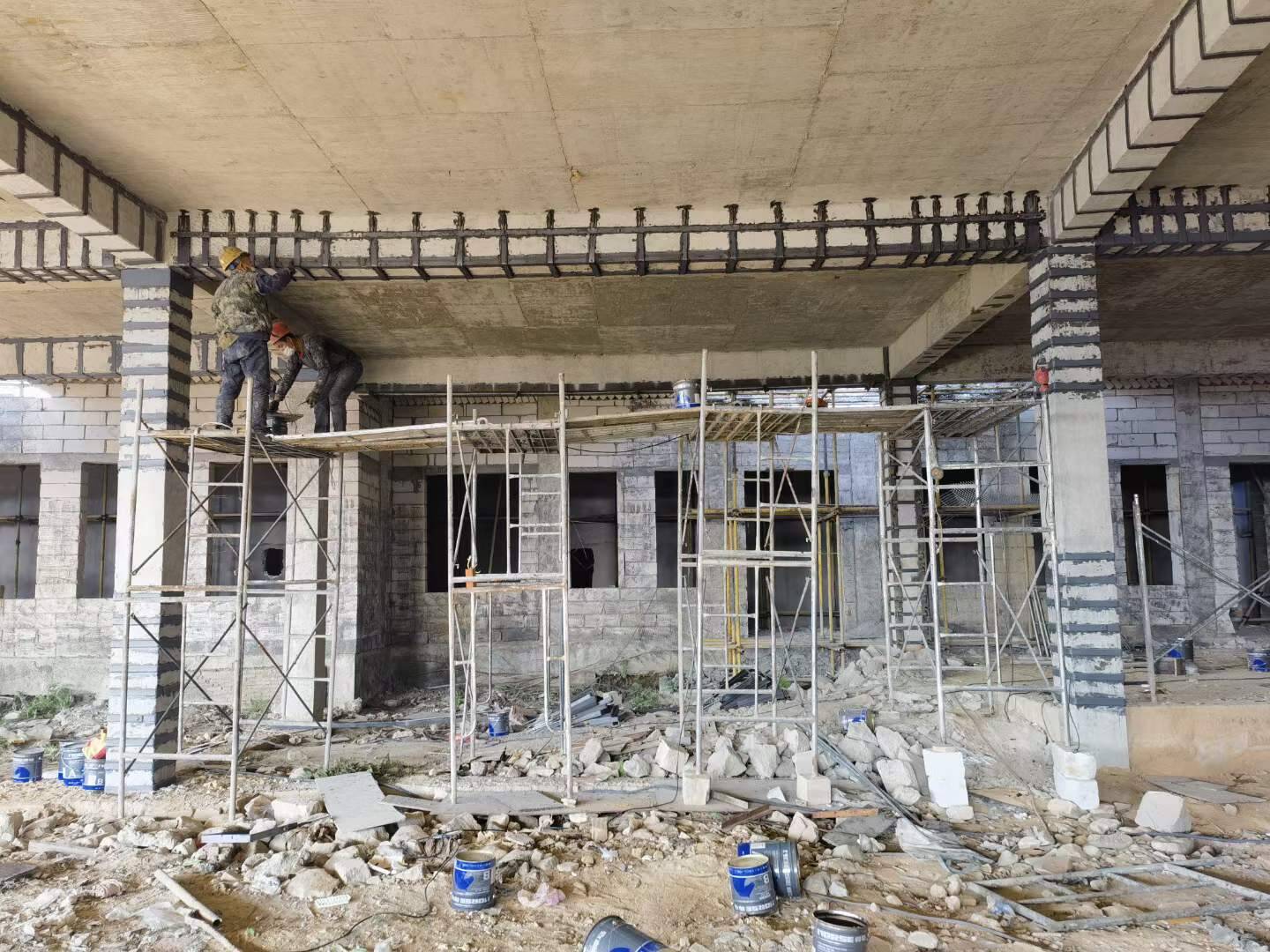 reforço de viga-coluna reforço de viga-coluna