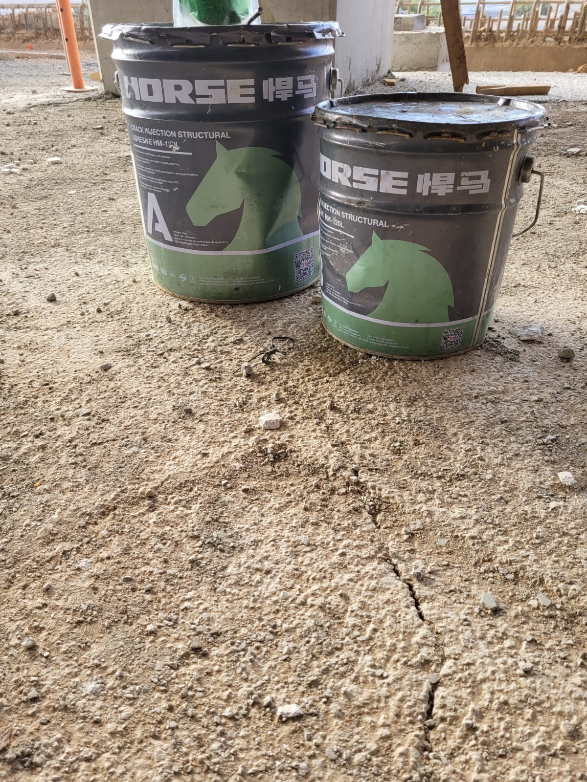 Injeção de Crack HM-120ML para Centro Comercial no México
