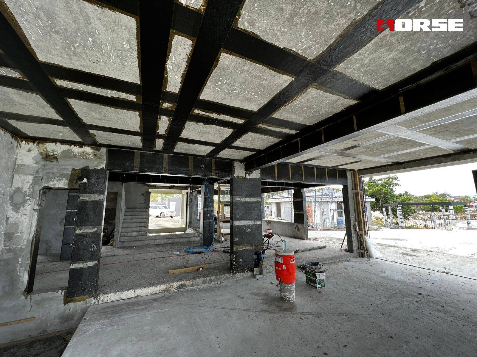 Reforço de fibra de carbono (CFRP) para aldeias à beira-mar Reforço de fibra de carbono (CFRP) para aldeias à beira-mar