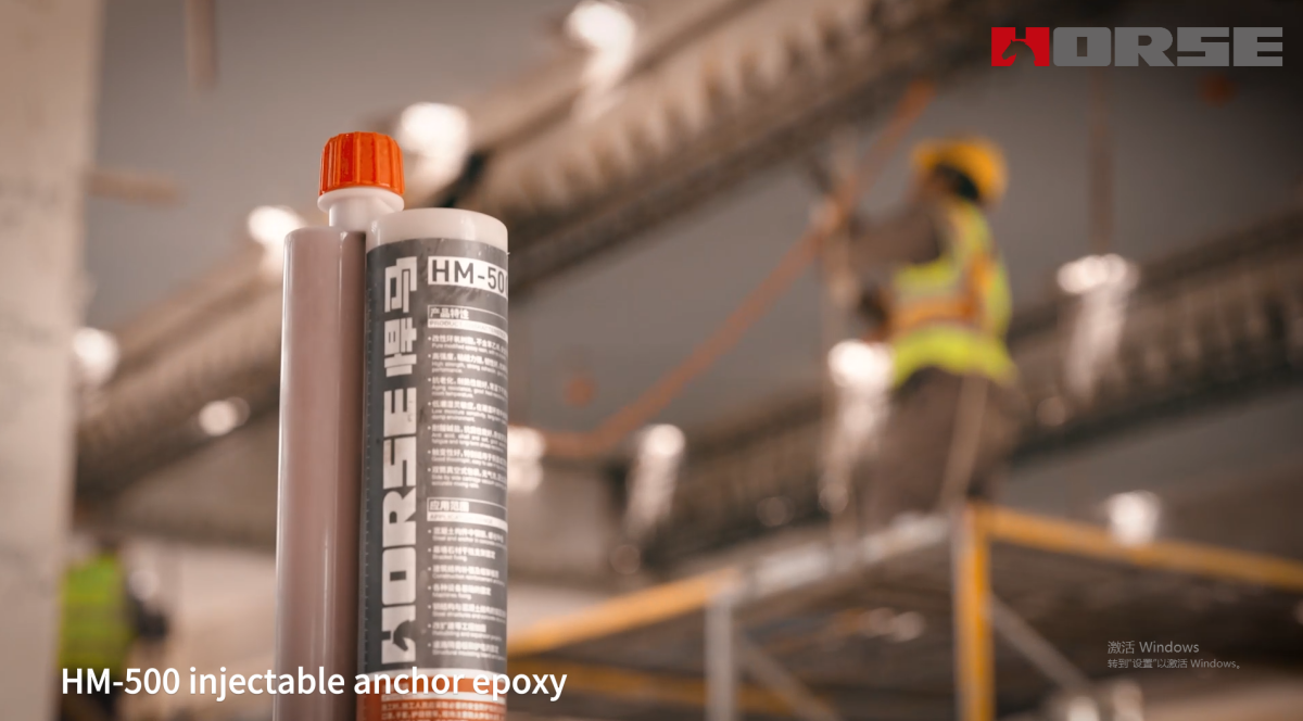Âncora injetável HM-500 para varões Âncora injetável HM-500 para varões