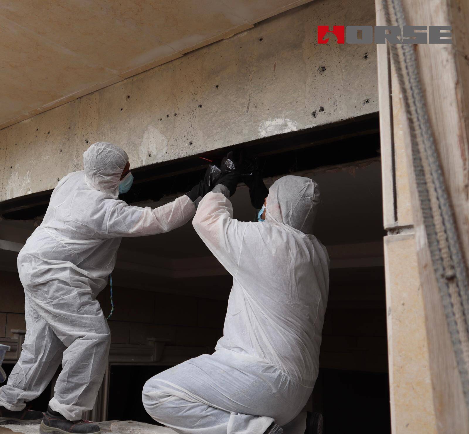 Reforço e reforço de vigas com fibra de carbono HM-60 Reforço e reforço de vigas com fibra de carbono HM-60