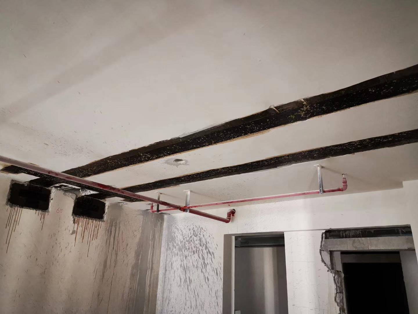reparo estrutural com fibra de carbono
