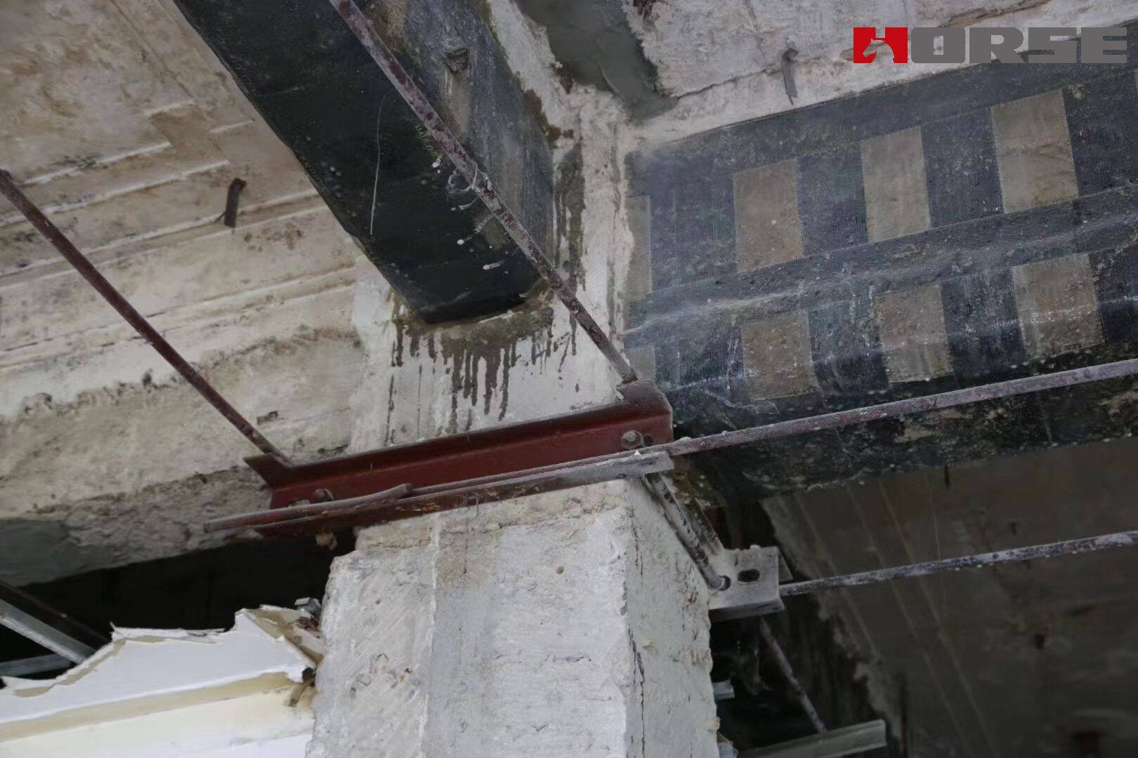 Reforço e renovação do Hotel Wugong com fibra de carbono