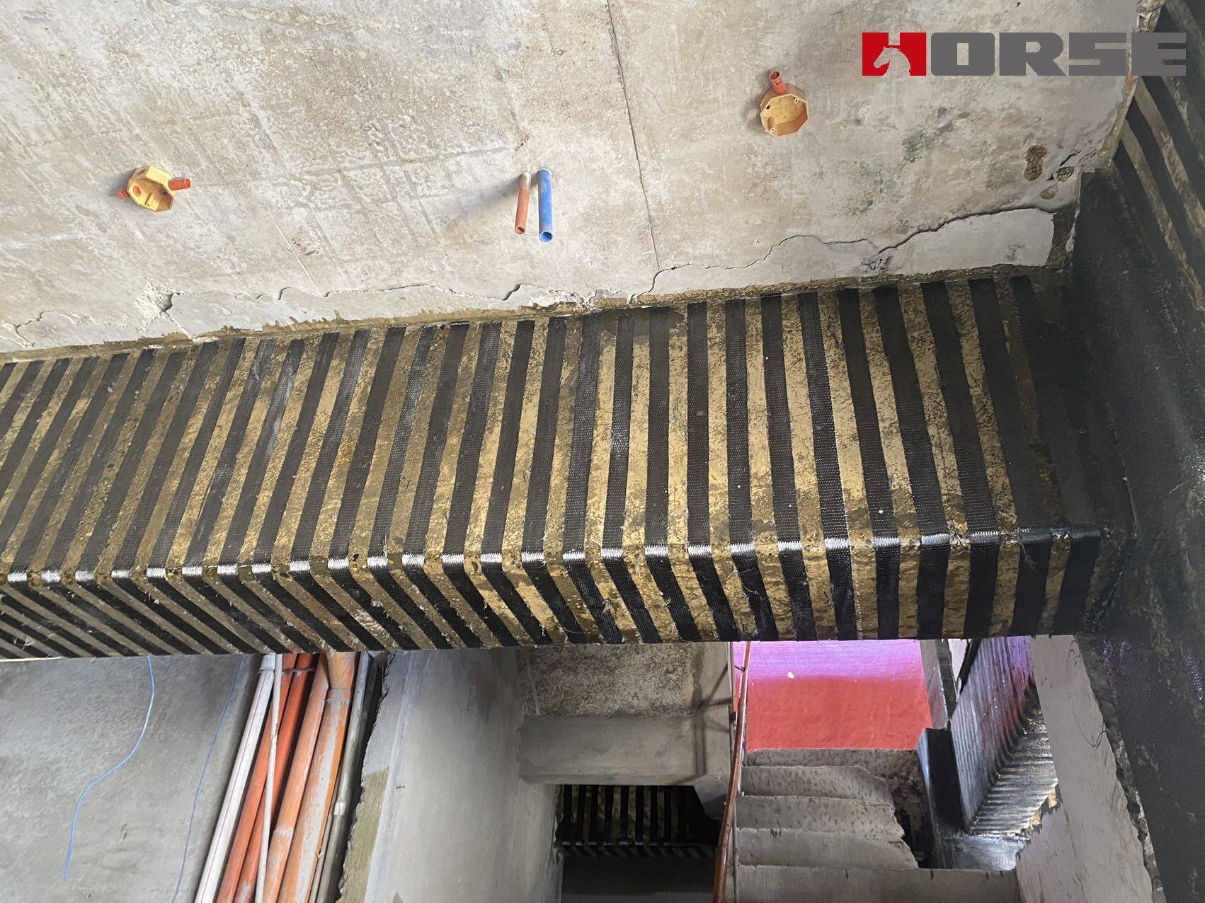 Fibra de carbono para modernização e reabilitação de hotéis