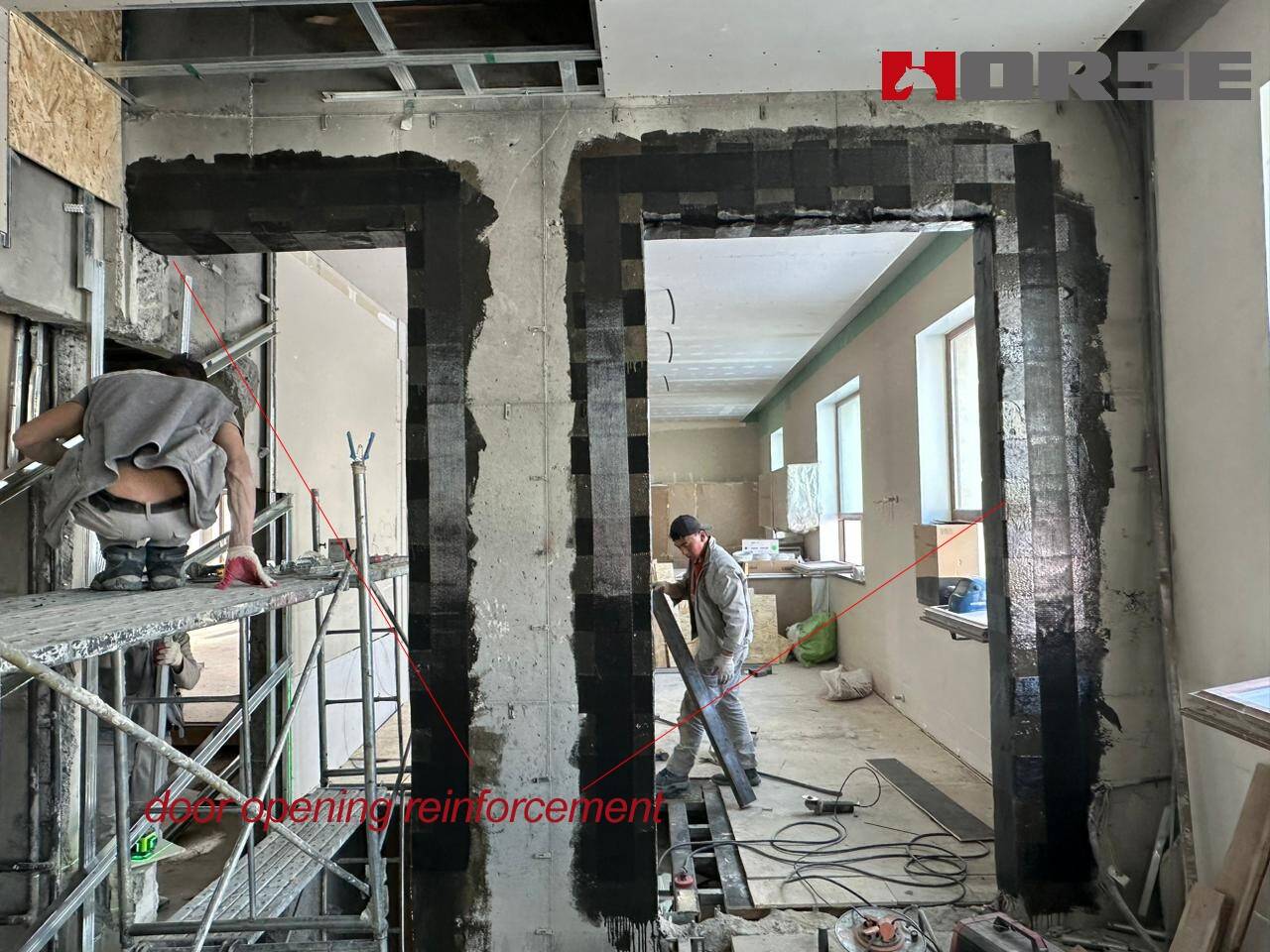Caso de reforma de antiga fábrica em prédio de escritórios com fibra de carbono