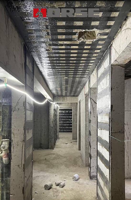 20.000 m² de fibra de carbono para reforço de edifícios