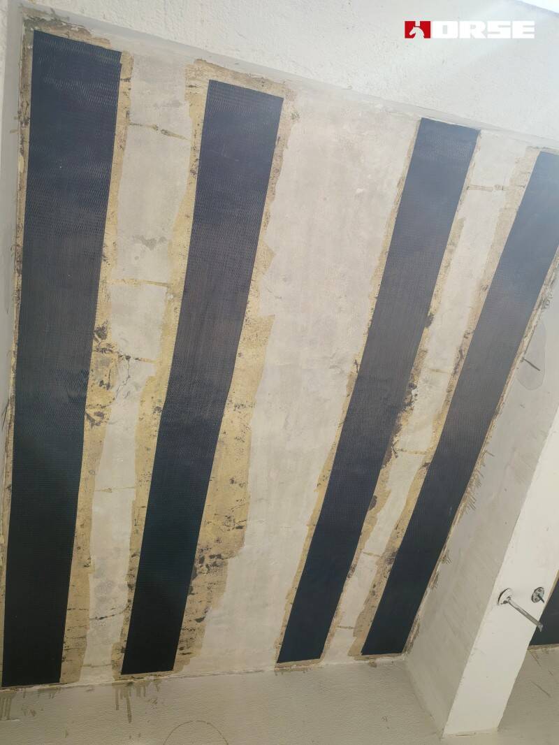 Reforço de Fibra de Carbono para Rachaduras