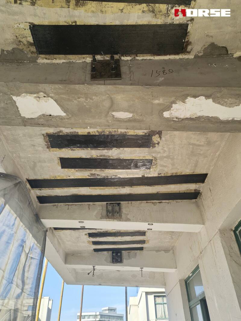 Reforço de Fibra de Carbono para Rachaduras