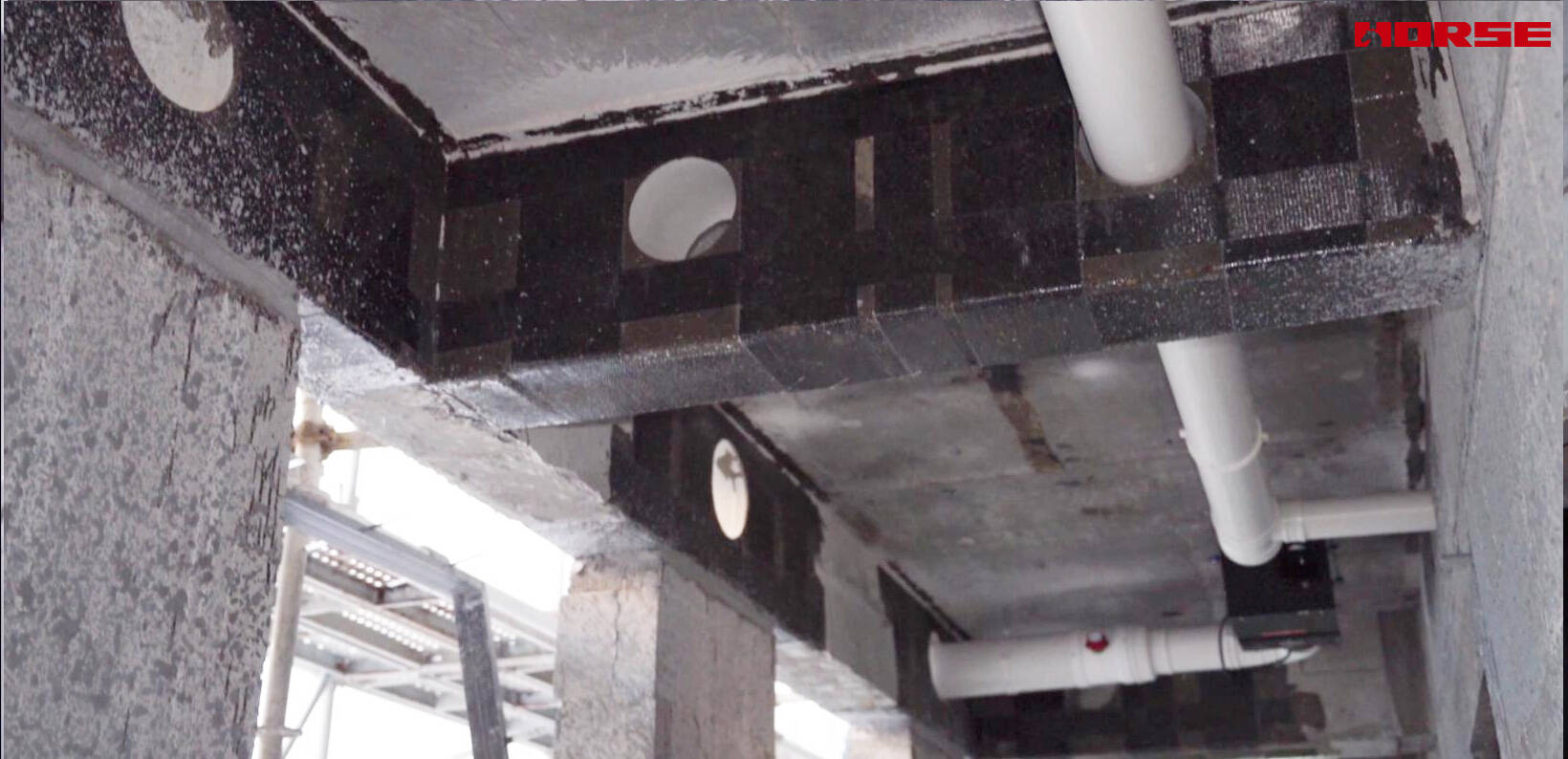Reforço de Abertura em Viga de Concreto Armado com Mantas de Fibra de Carbono