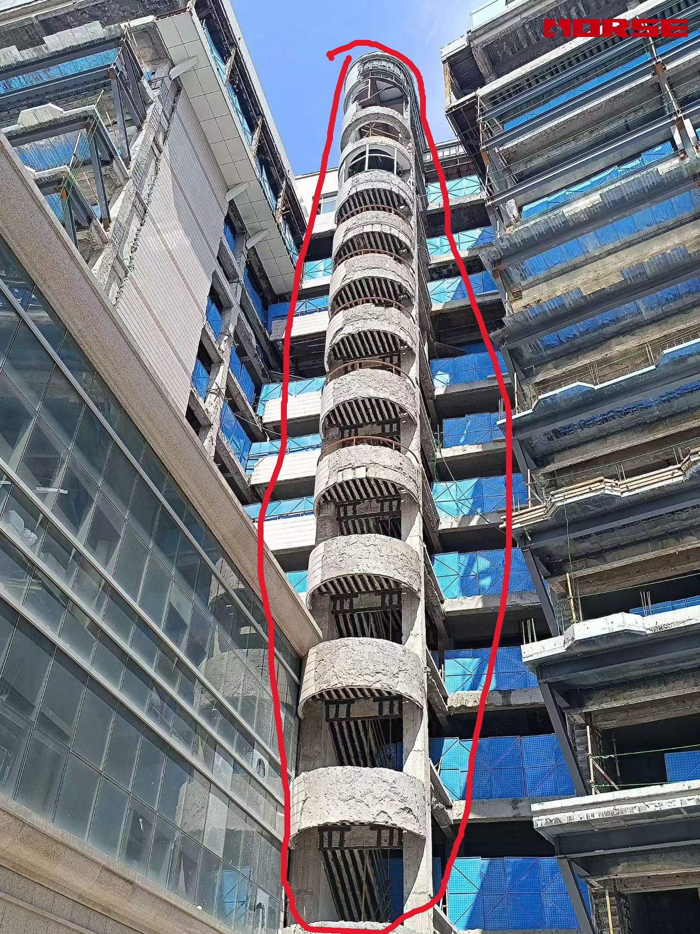 fibra de carbono para reforço de escada em espiral fibra de carbono para reforço de escada em espiral