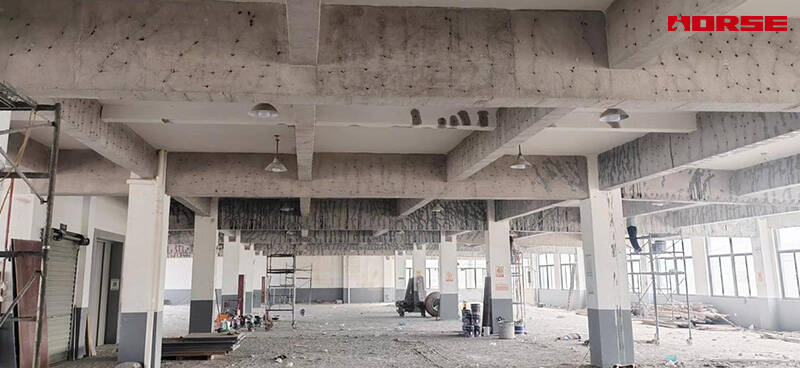 Reparo de Vigas de Concreto Rachadas
