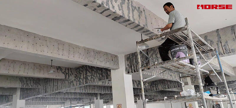 Reparo de Vigas de Concreto Rachadas
