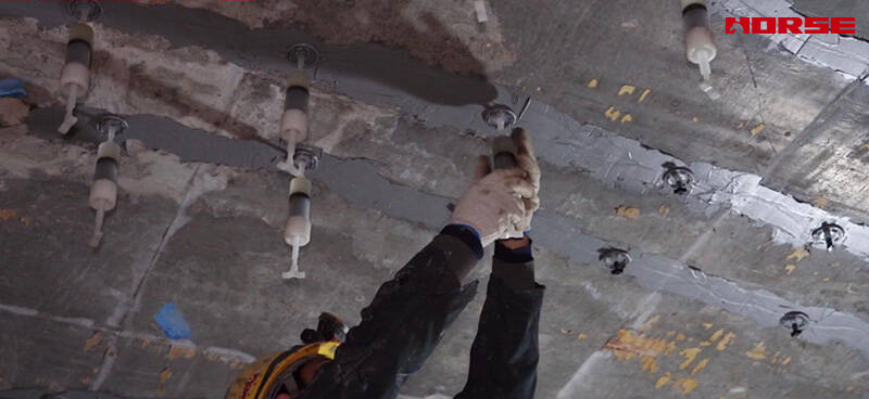 Reparo de Vigas de Concreto Rachadas