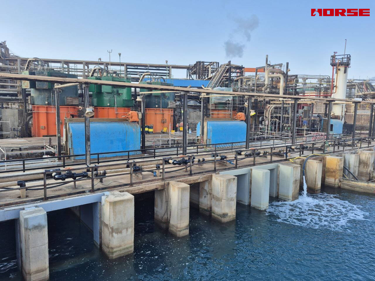 Reabilitação de Infraestrutura Marítima | Reforço de Estação de Bombeamento de Água do Mar para Instalação de Petróleo e Gás Offshore Reabilitação de Infraestrutura Marítima | Reforço de Estação de Bombeamento de Água do Mar para Instalação de Petróleo e Gás Offshore