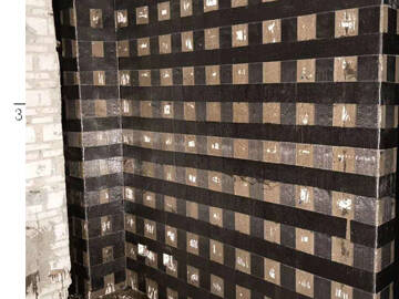 Reforço da parede de cisalhamento por tecido de fibra de carbono