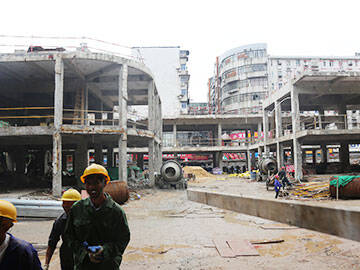 HORSE 100.000㎡ Fibra de Carbono Reforçada Centro Comercial Wanshou Palace