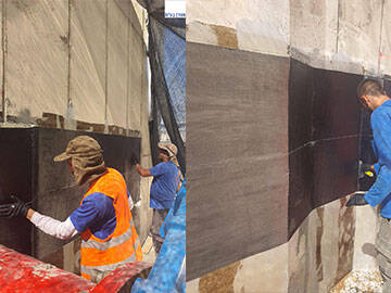 Tanque de envoltório de FRP (polímero reforçado com fibra)