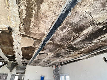 Carbon Fiber Plate Reinforcement Of Buildings After Fires