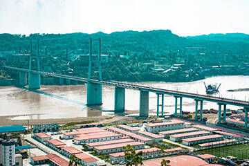 Projeto de Manutenção e Reforço da Ponte Minjiang com Fibra de Carbono