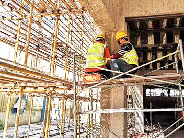 Retrofit sísmico com polímeros reforçados com fibras FRP de casas de repouso para idosos