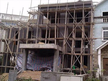 Reforço da Villa usando o Sistema de Fibra de Carbono (CFRP)