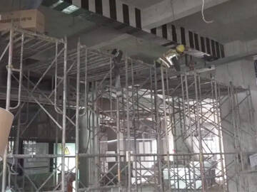 Fibra de carbono repara rachaduras em lajes e vigas de construção